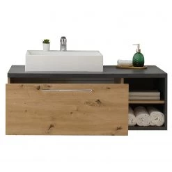 Red Living Meuble avec vasque Kalasin - Imitation chêne artisan / Imitation béton -Meubles de salle de bain Soldes 2022 1000306126 211203 120116000039 DETAILS P000000001000306126