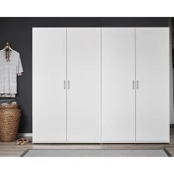 Loftscape Colonne de salle de bain Kielce II - Blanc - Largeur : 240 cm -Meubles de salle de bain Soldes 2022 1000310454 211124 15135400160 MOOD DETAILS P000000001000310454 mood