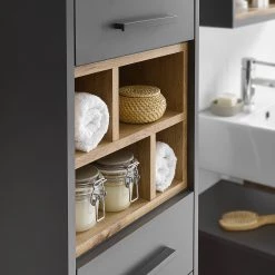 Giessbach Colonne de salle de bain Guardo - Graphite -Meubles de salle de bain Soldes 2022 1000311830 220126 10020700031 DETAILS P000000001000311830