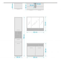 Giessbach Salle de bain Guardo III (3 éléments) - Avec éclairage intégré - Graphite 31 Giessbach Salle de bain Guardo III (3 éléments) - Avec éclairage intégré - Graphite -Meubles de salle de bain Soldes 2022 1000311841 220126 10021100500 SKETCH DETAILS P000000001000311841 sketch