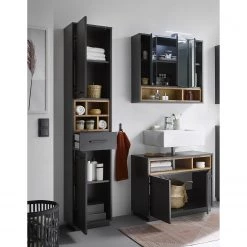 Giessbach Salle de bain Guardo III (3 éléments) - Avec éclairage intégré - Graphite 20 Giessbach Salle de bain Guardo III (3 éléments) - Avec éclairage intégré - Graphite -Meubles de salle de bain Soldes 2022 1000311841 220214 022 MOOD DETAILS P000000001000311841 mood