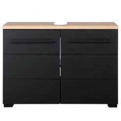 Giessbach Meuble sous vasque Wyntoon - Noir - Largeur : 80 cm -Meubles de salle de bain Soldes 2022 1000311847 220617 030 DETAILS P000000001000311847