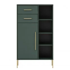 Schildmeyer Armoire midi Kent - Vert forêt / Doré 13 Schildmeyer Armoire midi Kent - Vert forêt / Doré -Meubles de salle de bain Soldes 2022 1000334282 220218 030 DETAILS P000000001000334282