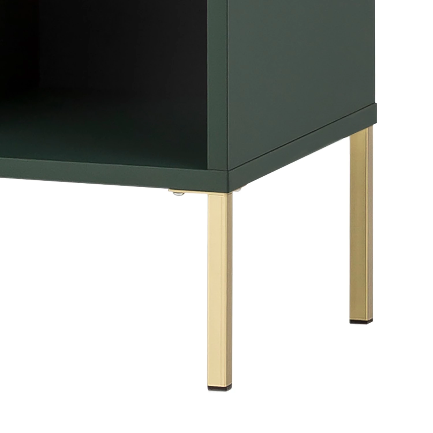 Schildmeyer Armoire midi Kent - Vert forêt / Doré 10 Schildmeyer Armoire midi Kent - Vert forêt / Doré – Image 8