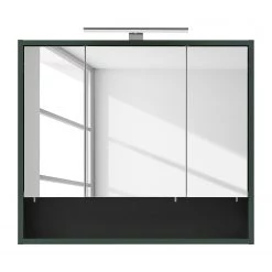 Schildmeyer Armoire de toilette Kent - Éclairage intégré - Vert forêt -Meubles de salle de bain Soldes 2022 1000334283 220218 030 DETAILS P000000001000334283