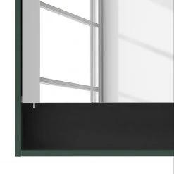 Schildmeyer Armoire de toilette Kent - Éclairage intégré - Vert forêt -Meubles de salle de bain Soldes 2022 1000334283 220218 070 DETAILS P000000001000334283