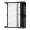Loftscape Armoire de toilette Brodda II - Anthracite