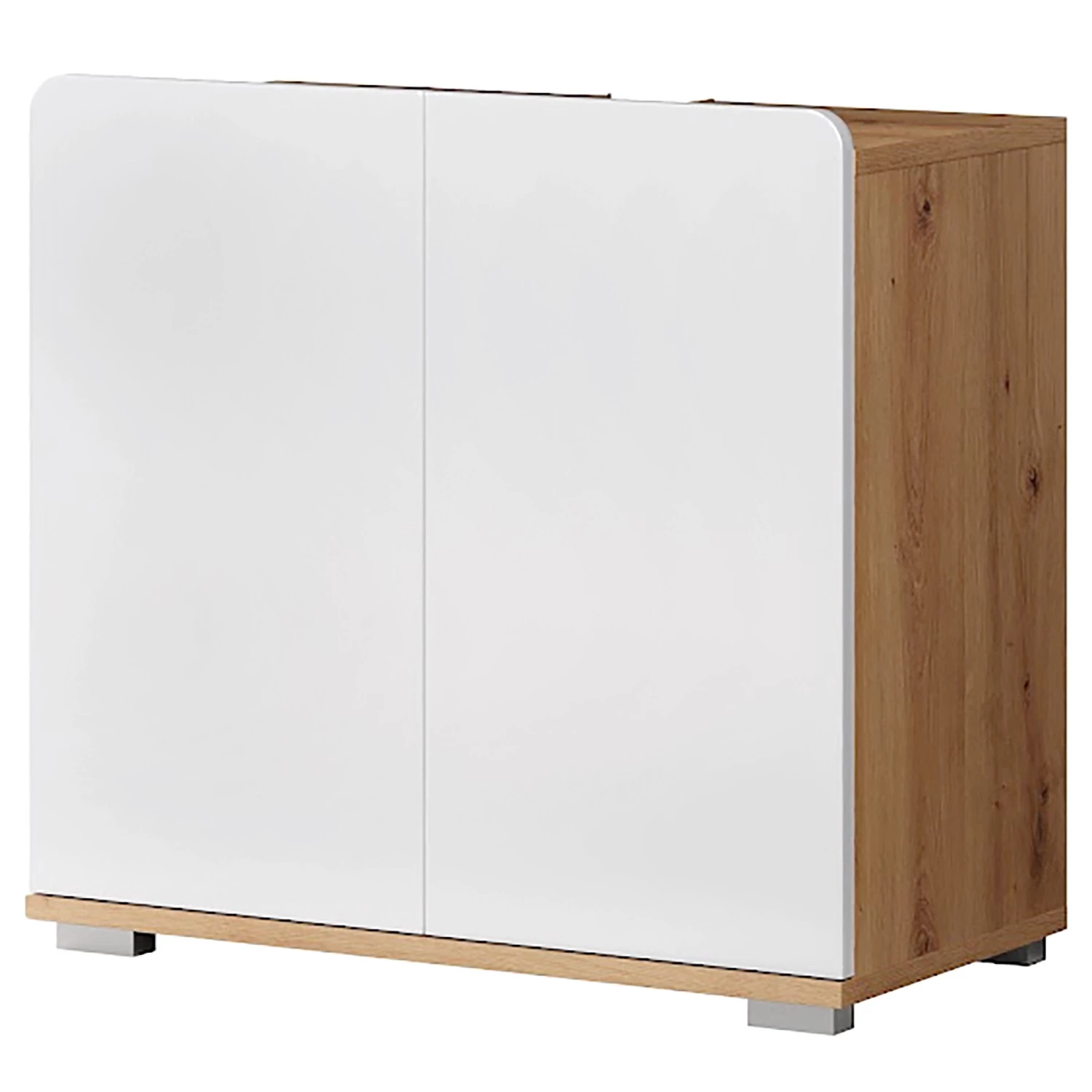 Trendteam Salle de bain Ciara V (2 éléments) - Blanc brillant / Imitation chêne artisan 6 Trendteam Salle de bain Ciara V (2 éléments) - Blanc brillant / Imitation chêne artisan – Image 4