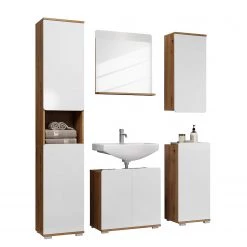 Trendteam Salle de bain Ciara I (5 éléments) - Blanc brillant / Imitation chêne artisan 22 Trendteam Salle de bain Ciara I (5 éléments) - Blanc brillant / Imitation chêne artisan -Meubles de salle de bain Soldes 2022 1000341074 220315 090 DETAILS P000000001000341074