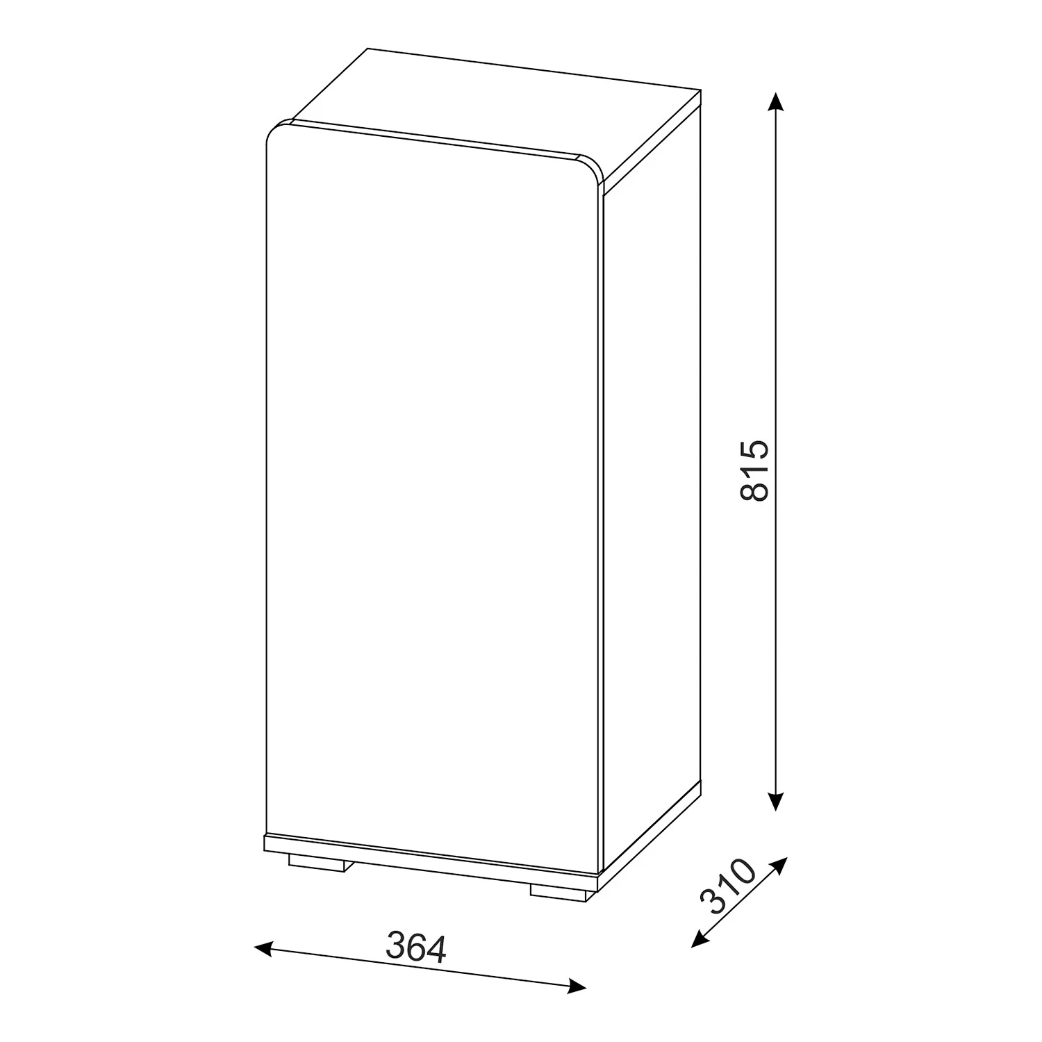 Trendteam Salle de bain Ciara I (5 éléments) - Blanc brillant / Imitation chêne artisan 15 Trendteam Salle de bain Ciara I (5 éléments) - Blanc brillant / Imitation chêne artisan – Image 13