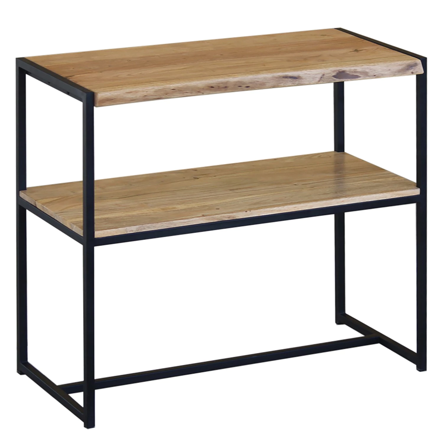 Ars manufacti Salle de bain Kaawo (2 éléments) - Acacia massif / Fer - Acacia / Noir - Largeur : 90 cm 7 Ars manufacti Salle de bain Kaawo (2 éléments) - Acacia massif / Fer - Acacia / Noir - Largeur : 90 cm – Image 5