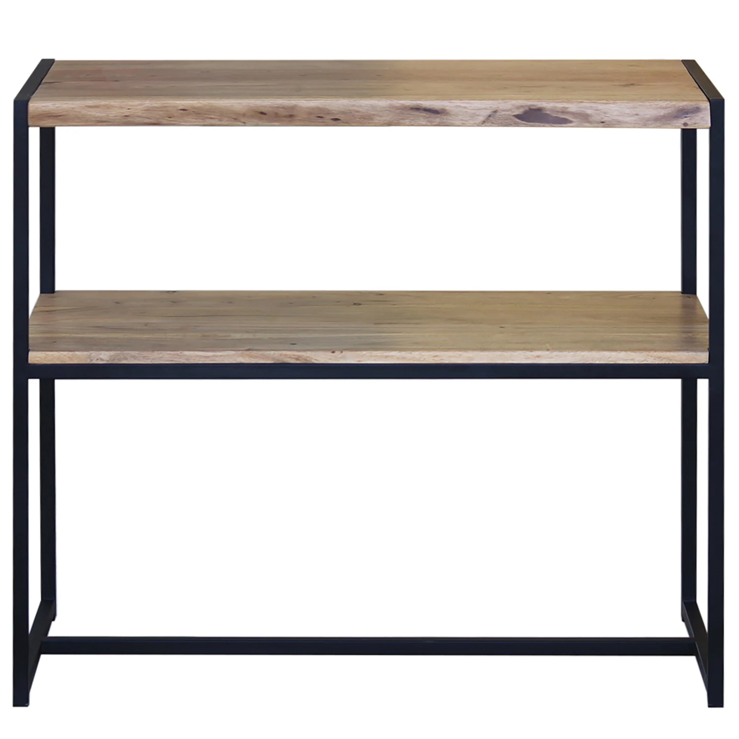 Ars manufacti Salle de bain Kaawo (2 éléments) - Acacia massif / Fer - Acacia / Noir - Largeur : 90 cm 8 Ars manufacti Salle de bain Kaawo (2 éléments) - Acacia massif / Fer - Acacia / Noir - Largeur : 90 cm – Image 6