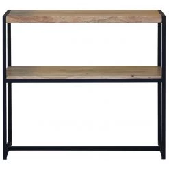 Ars manufacti Salle de bain Kaawo (2 éléments) - Acacia massif / Fer - Acacia / Noir - Largeur : 90 cm 18 Ars manufacti Salle de bain Kaawo (2 éléments) - Acacia massif / Fer - Acacia / Noir - Largeur : 90 cm -Meubles de salle de bain Soldes 2022 1000341327 220427 052 DETAILS P000000001000341327