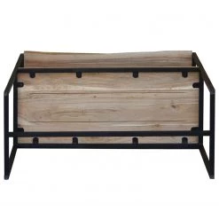 Ars manufacti Salle de bain Kaawo (2 éléments) - Acacia massif / Fer - Acacia / Noir - Largeur : 90 cm 21 Ars manufacti Salle de bain Kaawo (2 éléments) - Acacia massif / Fer - Acacia / Noir - Largeur : 90 cm -Meubles de salle de bain Soldes 2022 1000341327 220427 065 DETAILS P000000001000341327