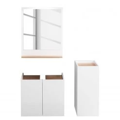 Pelipal Salle de bain 947 II (3 éléments) - Blanc / Imitation chêne Riviera 19 Pelipal Salle de bain 947 II (3 éléments) - Blanc / Imitation chêne Riviera -Meubles de salle de bain Soldes 2022 1000341661 220318 030 DETAILS P000000001000341661