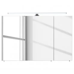 Pelipal Armoire de toilette Quickset 360 - Éclairage intégré - Blanc - Largeur : 110 cm -Meubles de salle de bain Soldes 2022 1000343366 220330 030 DETAILS P000000001000343366