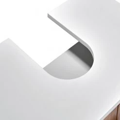 Butlers Meuble sous lavabo WHITE SANDS - Bambou - Naturel / Blanc -Meubles de salle de bain Soldes 2022 1000343918 220406 072 DETAILS P000000001000343918