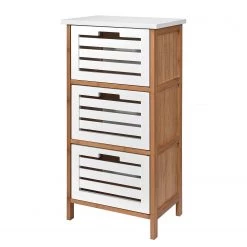 Butlers Étagère de salle de bain WHITE SANDS - Bambou - Naturel / Blanc