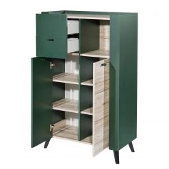 Norrwood Armoire de salle de bain Linen - Vert sapin / Imitation chêne Sanremo 8 Norrwood Armoire de salle de bain Linen - Vert sapin / Imitation chêne Sanremo -Meubles de salle de bain Soldes 2022 1000344570 220427 030 DETAILS P000000001000344570