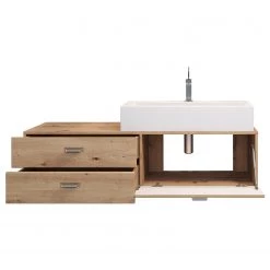 Trendteam Salle de bain Geo I (4 éléments) - Imitation chêne artisan -Meubles de salle de bain Soldes 2022 1000344610 220407 080 DETAILS P000000001000344610