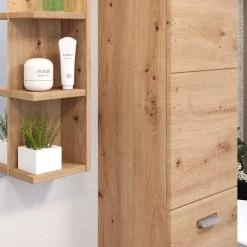 Trendteam Salle de bain Geo I (4 éléments) - Imitation chêne artisan -Meubles de salle de bain Soldes 2022 1000344610 220407 130 DETAILS P000000001000344610