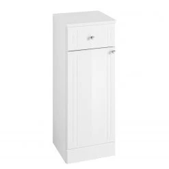 Pelipal Meuble bas Quickset 955 - Blanc brillant - Largeur : 33 cm