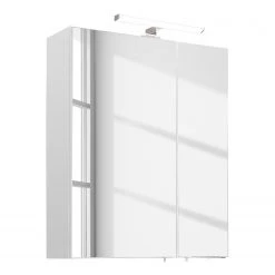Pelipal Armoire de toilette Quickset 354 - Éclairage intégré - Blanc