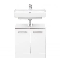 Pelipal Meuble sous lavabo Quickset 354 - Blanc -Meubles de salle de bain Soldes 2022 1000344657 220407 030 DETAILS P000000001000344657