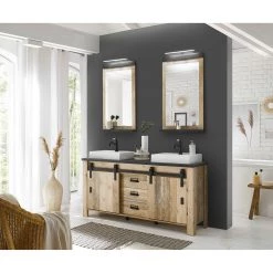 Ridgevalley Salle de bain Shutter IV (4 éléments.) - Imitation chêne -Meubles de salle de bain Soldes 2022 1000348735 220505 022 MOOD DETAILS P000000001000348735 mood