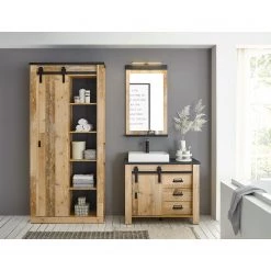 Ridgevalley Salle de bain Shutter VII (3 éléments.) - Imitation chêne -Meubles de salle de bain Soldes 2022 1000348736 220505 021 MOOD DETAILS P000000001000348736 mood