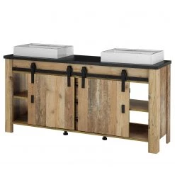 Ridgevalley Salle de bain Shutter VI (3 éléments.) - Imitation chêne -Meubles de salle de bain Soldes 2022 1000348737 220505 042 DETAILS P000000001000348737