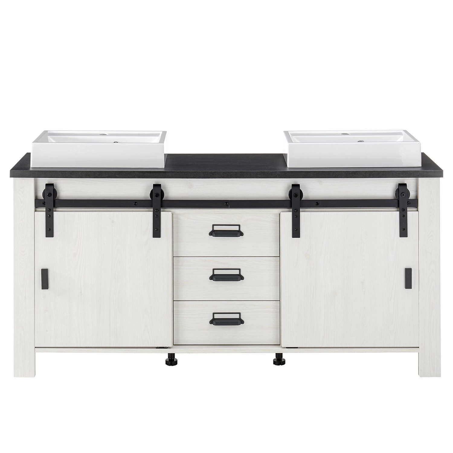 Ridgevalley Salle de bain Shutter II (3 éléments) - Imitation pin blanc 11 Ridgevalley Salle de bain Shutter II (3 éléments) - Imitation pin blanc – Image 9