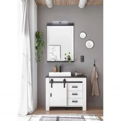 Ridgevalley Salle de bain Shutter I (2 éléments.) - Imitation pin blanc 15 Ridgevalley Salle de bain Shutter I (2 éléments.) - Imitation pin blanc -Meubles de salle de bain Soldes 2022 1000348739 220505 021 MOOD DETAILS P000000001000348739 mood