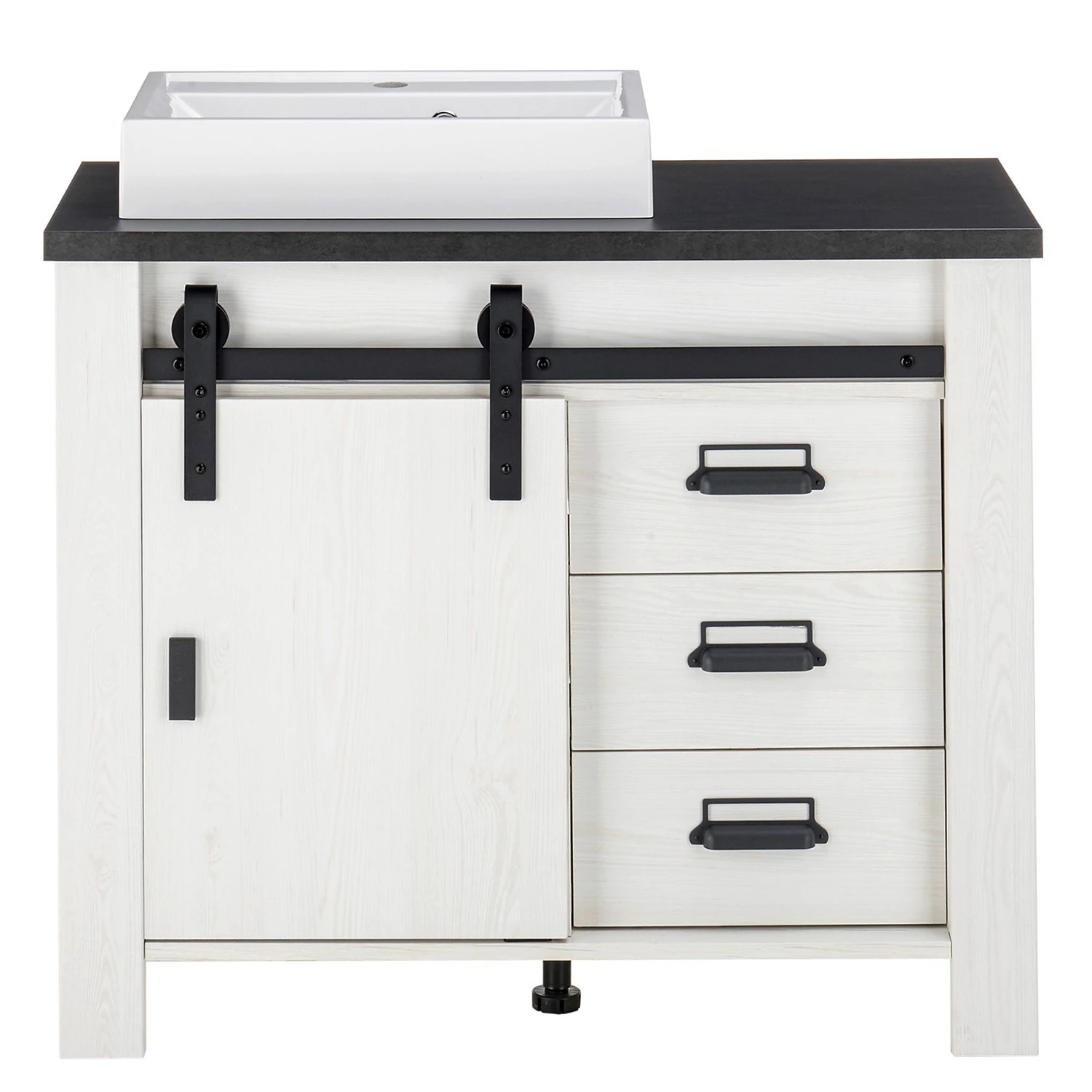 Ridgevalley Salle de bain Shutter I (2 éléments.) - Imitation pin blanc 9 Ridgevalley Salle de bain Shutter I (2 éléments.) - Imitation pin blanc – Image 7