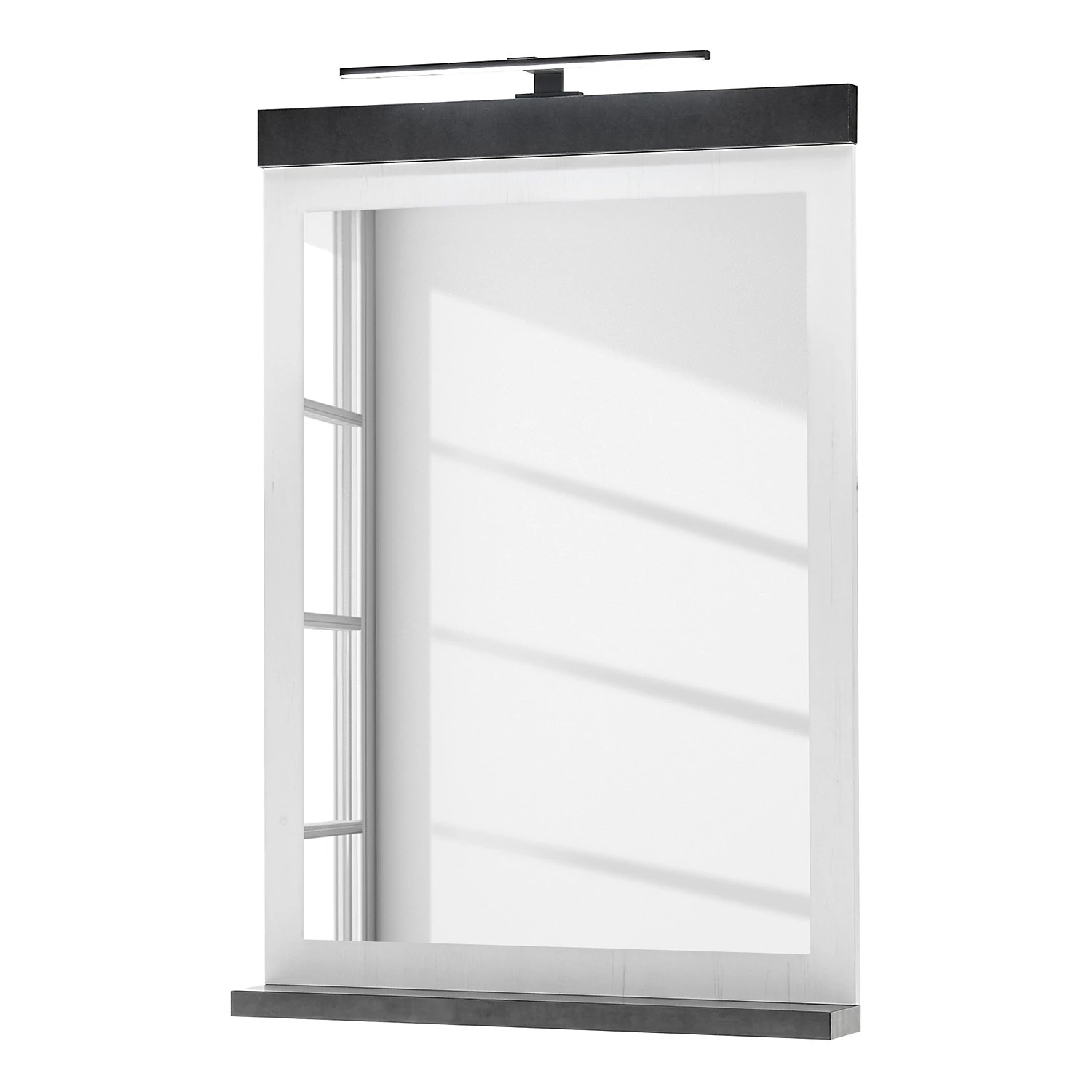 Ridgevalley Salle de bain Shutter I (2 éléments.) - Imitation pin blanc 11 Ridgevalley Salle de bain Shutter I (2 éléments.) - Imitation pin blanc – Image 9