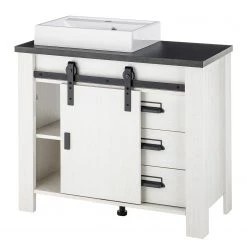 Ridgevalley Salle de bain Shutter V (3 éléments.) - Imitation pin blanc -Meubles de salle de bain Soldes 2022 1000348741 220505 042 DETAILS P000000001000348741