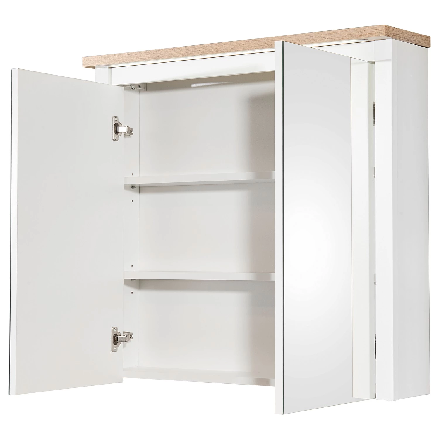 Ridgevalley Salle de bain Sona I (4 éléments) - Éclairage inclus - Blanc / Imitation chêne Sanremo 8 Ridgevalley Salle de bain Sona I (4 éléments) - Éclairage inclus - Blanc / Imitation chêne Sanremo – Image 6