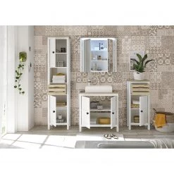 Ridgevalley Armoire de toilette Sona - Éclairage intégré - Blanc -Meubles de salle de bain Soldes 2022 1000352217 220802 021 MOOD DETAILS P000000001000352217 mood