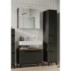 Germania Salle de bain Yonkers II (3 éléments) - Avec éclairage intégré - Graphite -Meubles de salle de bain Soldes 2022 1000353390 220524 011 MOOD IMAGE P000000001000353390 mood