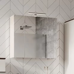 Germania Salle de bain Yonkers I (2 éléments) - Avec éclairage intégré - Cachemire 20 Germania Salle de bain Yonkers I (2 éléments) - Avec éclairage intégré - Cachemire -Meubles de salle de bain Soldes 2022 1000353392 220524 022 MOOD DETAILS P000000001000353392 mood