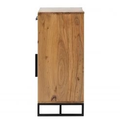 Ars manufacti Meuble bas Woodston - Acacia massif / Métal - Acacia Marron clair -Meubles de salle de bain Soldes 2022 1000361885 220624 032 DETAILS P000000001000361885