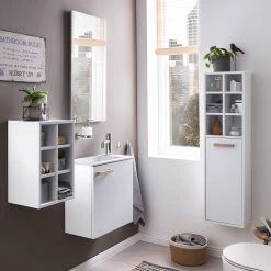 Schildmeyer Armoire de salle de bain Frida - Blanc -Meubles de salle de bain Soldes 2022 1000363595 220704 022 MOOD DETAILS P000000001000363595 mood