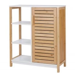 Butlers Placard de salle de bain MODERN TIMES - Bambou - Naturel / Blanc