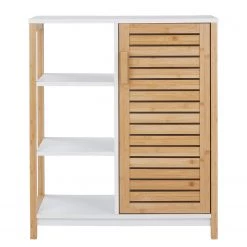 Butlers Placard de salle de bain MODERN TIMES - Bambou - Naturel / Blanc -Meubles de salle de bain Soldes 2022 1000365682 220728 030 DETAILS P000000001000365682