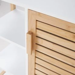 Butlers Placard de salle de bain MODERN TIMES - Bambou - Naturel / Blanc -Meubles de salle de bain Soldes 2022 1000365682 220728 082 DETAILS P000000001000365682