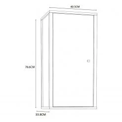 Loftscape Armoire suspendue Kavala - Blanc -Meubles de salle de bain Soldes 2022 1000366564 220824 500 SKETCH DETAILS P000000001000366564 sketch