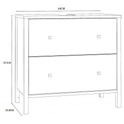 Loftscape Meuble sous lavabo Kavala I - Blanc -Meubles de salle de bain Soldes 2022 1000366565 220824 500 SKETCH DETAILS P000000001000366565 sketch