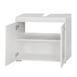 Trendteam Salle de bain Amanda III (2 éléments) - Blanc brillant / Blanc -Meubles de salle de bain Soldes 2022 badezimmerset madie ii 3 teilig hochglanz weiss weiss 5069868