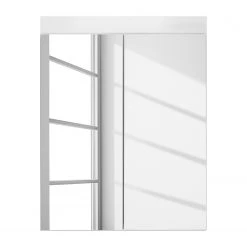 Trendteam Salle de bain Amanda IV (3 éléments) - Blanc brillant / Blanc -Meubles de salle de bain Soldes 2022 badezimmerset madie ii 3 teilig hochglanz weiss weiss 5094704 1