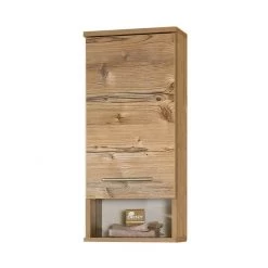 Schildmeyer Armoire suspendue Welnezz - Avec niche - Imitation pin argenté